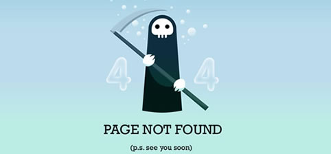 Página de erro 404